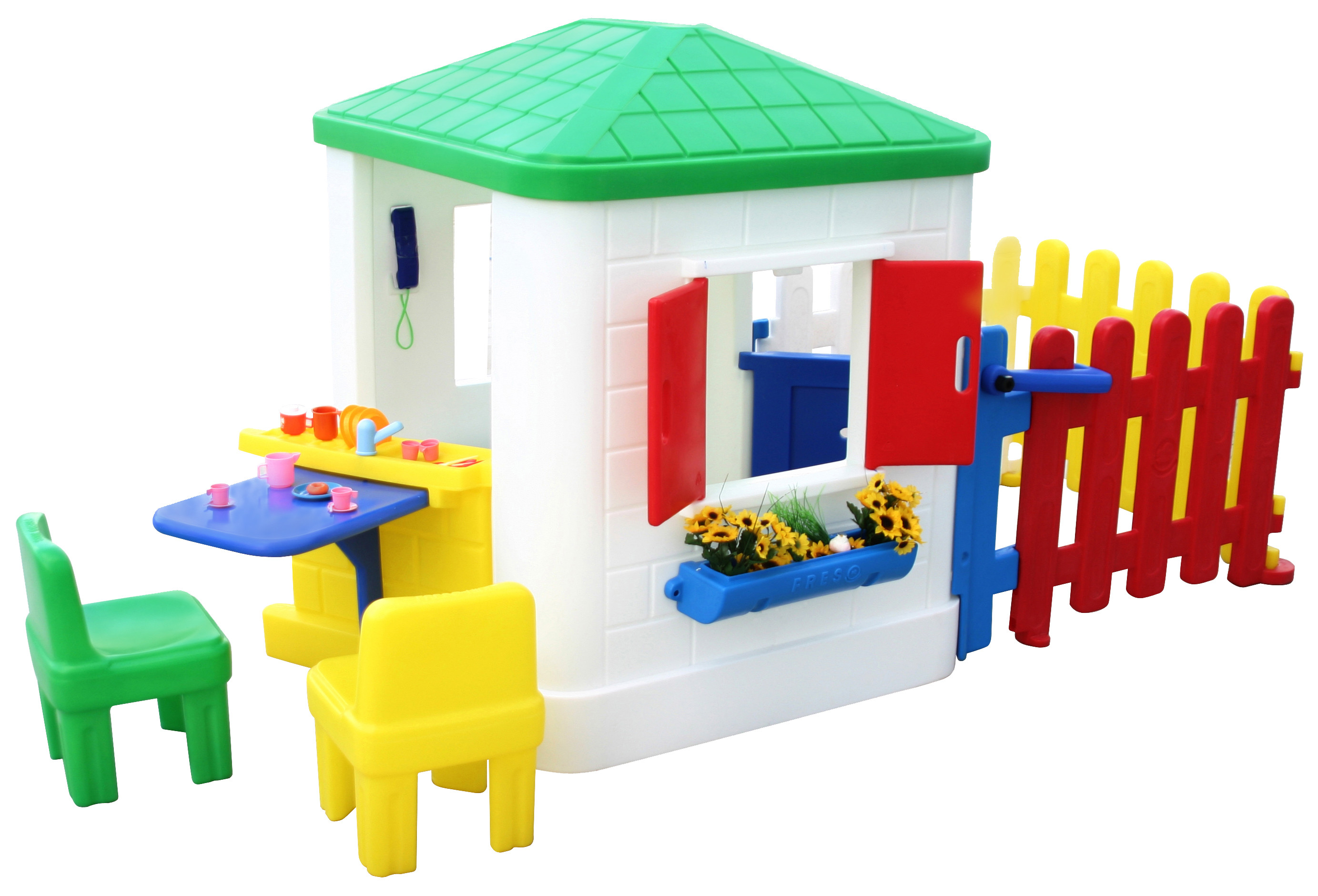 Casinha com Kit Cerquinha Casinha com Kit Cerquinha