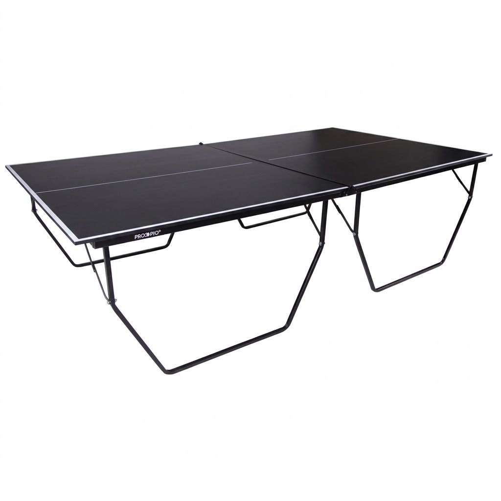 Tênis de Mesa Black Oficial Procópio MDF 15 mm com Rodinhas