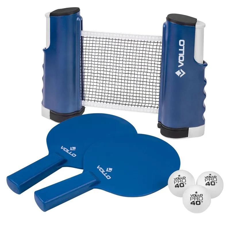 Kit Tênis de Mesa com Rede Retrátil Kit Tênis de Mesa com Rede Retrátil