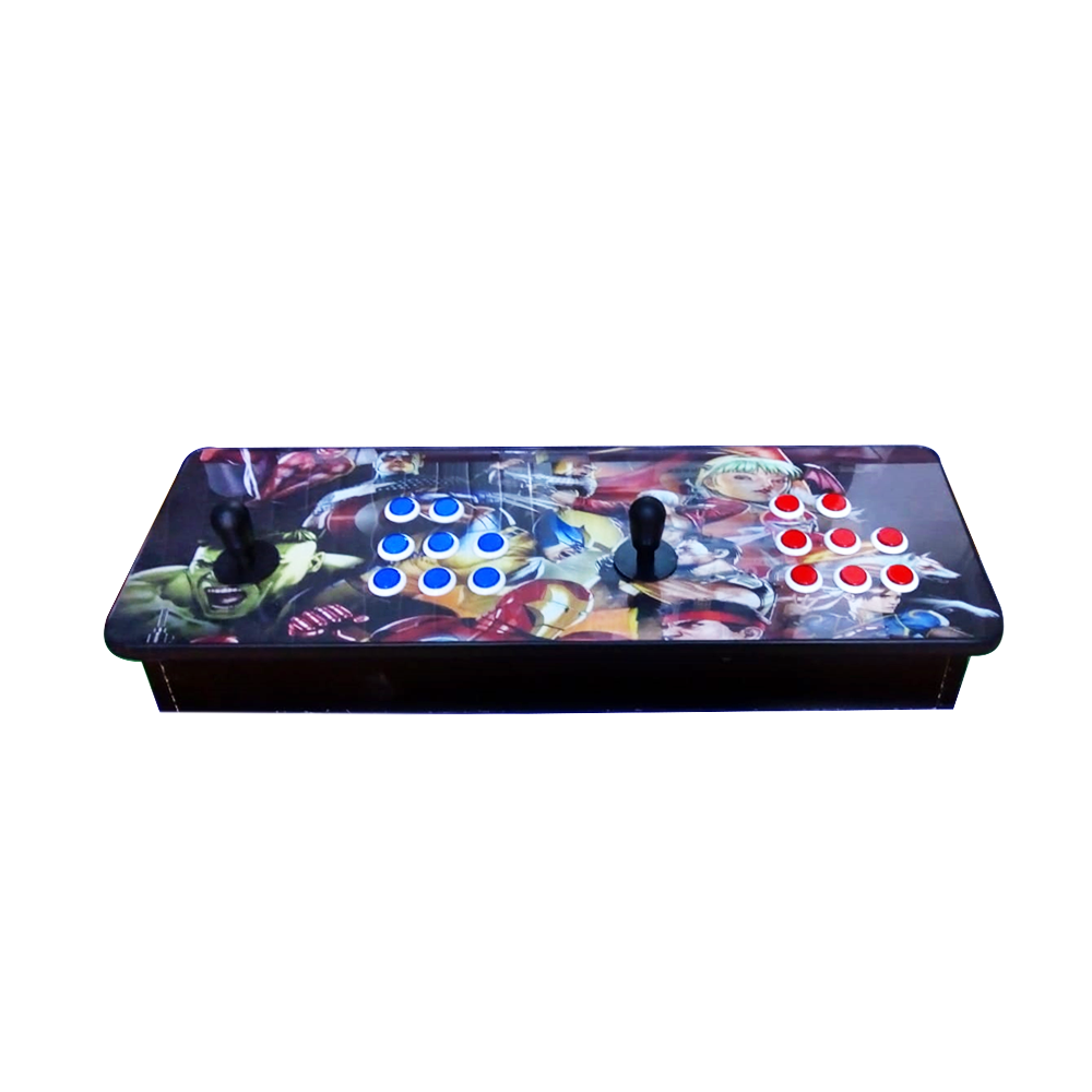 Painel com Controle Duplo Arcade e 7628 Jogos Painel com Controle Duplo Arcade e 7628 Jogos