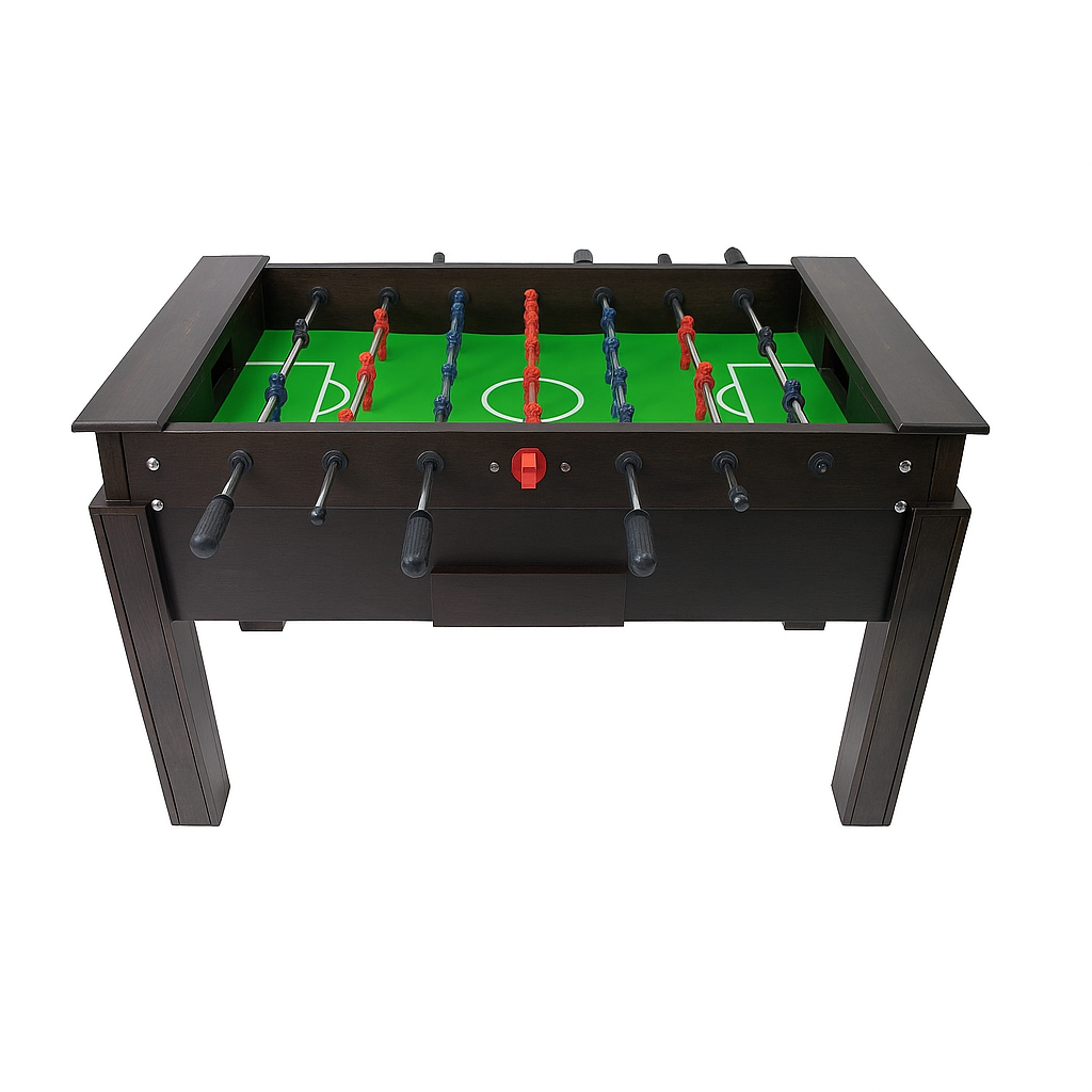 Mesa de Pebolim/Totó Black Oficial com Ferros Embutidos Dinâmica Diversões Mesa de Pebolim/Totó Black Oficial com Ferros Embutidos Dinâmica Diversões