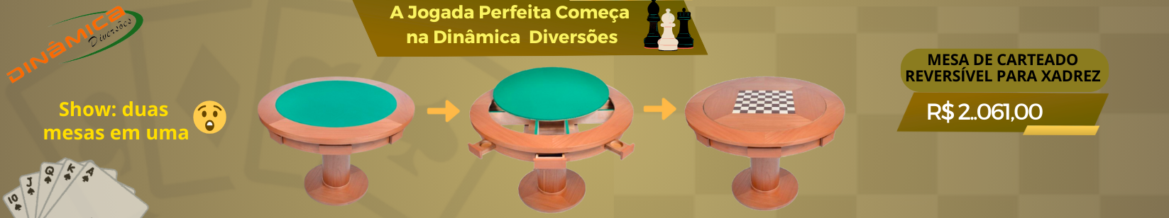 Mesa 2 em 1 Cel